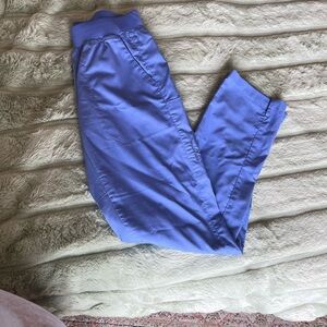WonderWink Ceil Blue Straight Leg Scrub Pants